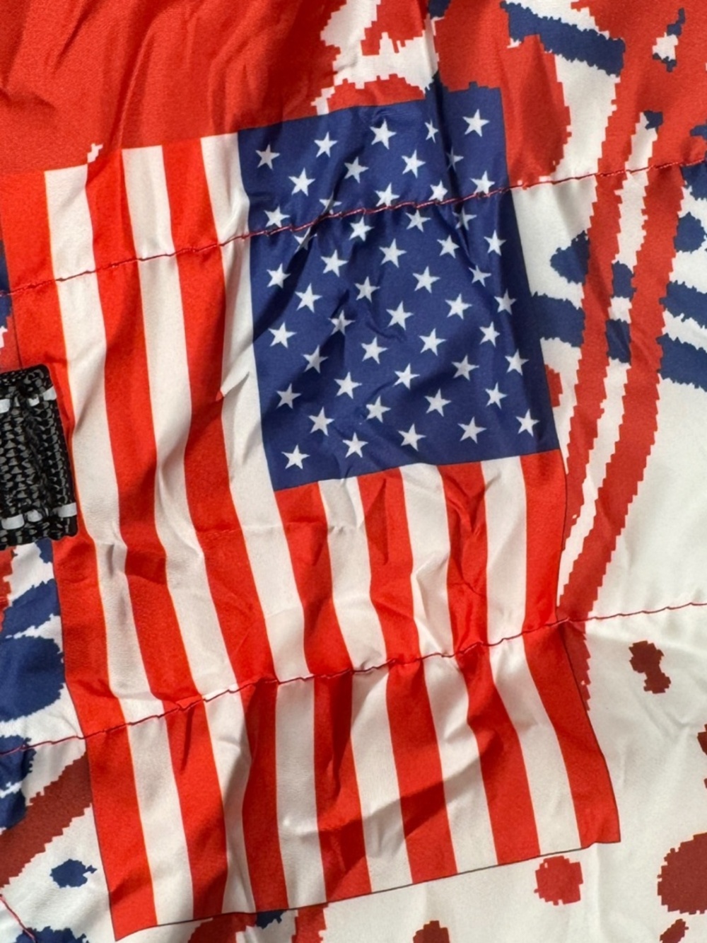 Dogcheer Patriotic Dog Coat w/ Harness Medium 🇺🇸🐾 - Picture 9 of 16